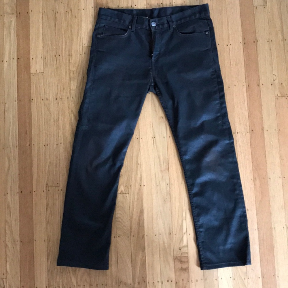 Postage men’s waxed denim jeans 33”